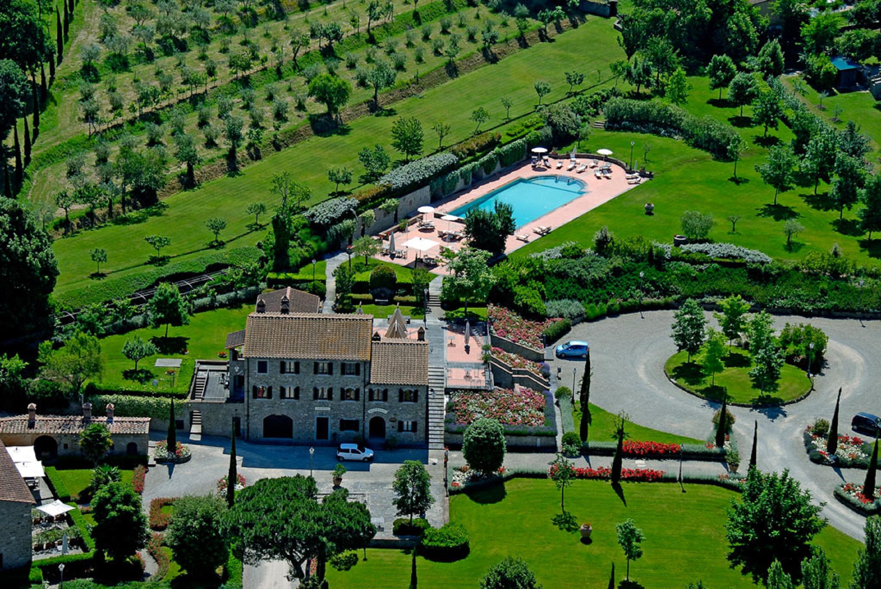 Отель Borgo Il Melone Кортона Экстерьер фото